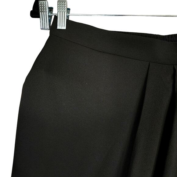 Kiyonna Wide Leg Trouser Pant sz 4X Women Black Palazzo Flowy Pockets Pleats NEW - Picture 8 of 11